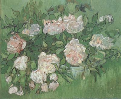 Vincent Van Gogh Still life:Pink Roses (nn04) Norge oil painting art